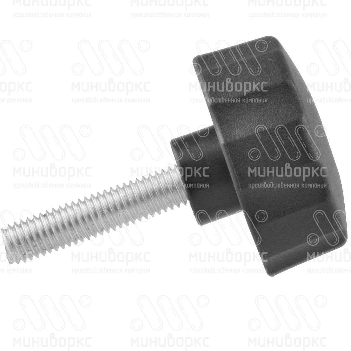 Фиксатор пластиковый с рукояткой m10x70 42 – Ф42М10-70ЧС | картинка 2