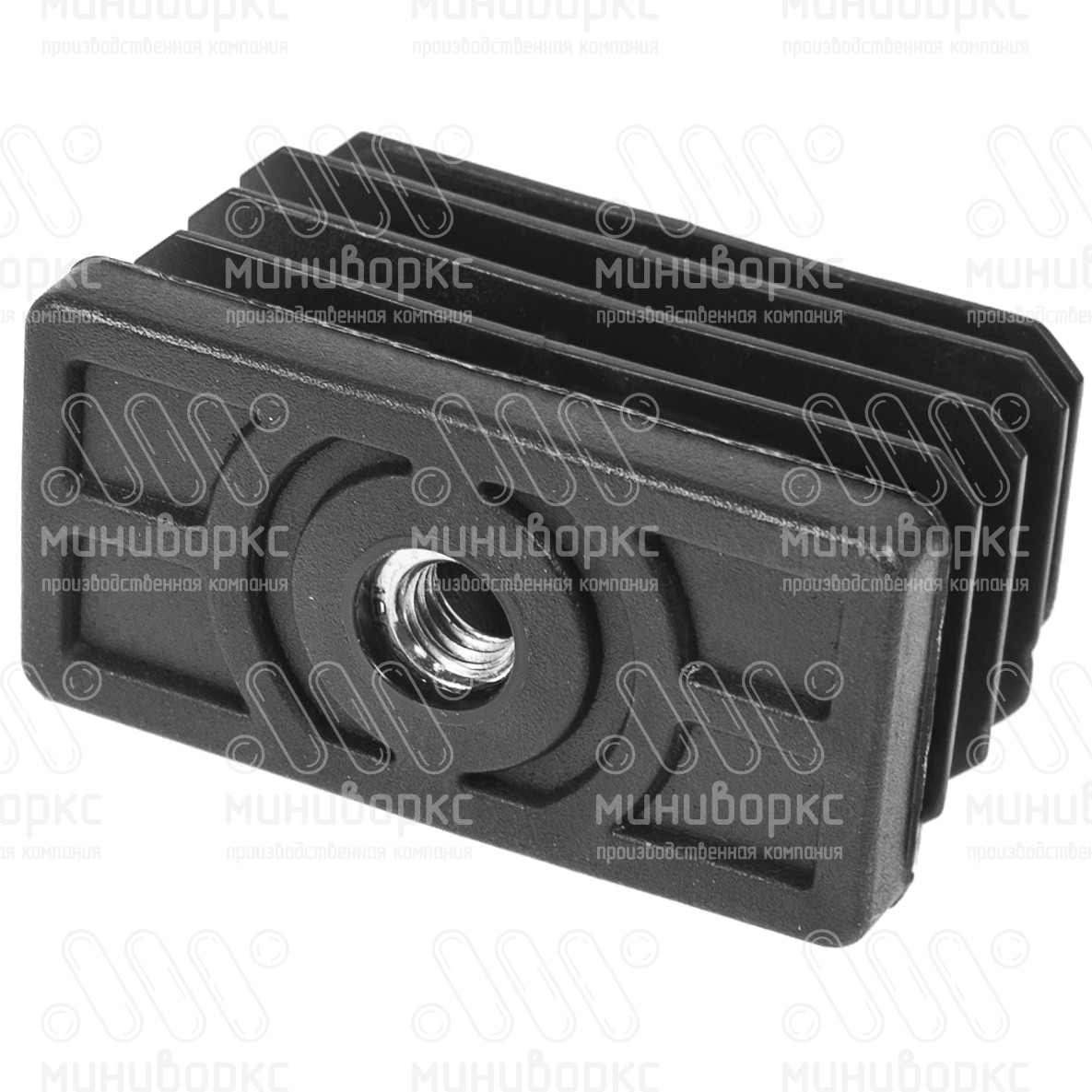 Комплекты прямоугольных заглушек с опорами 60x30 – 30-60M8.D40x80 | картинка 4