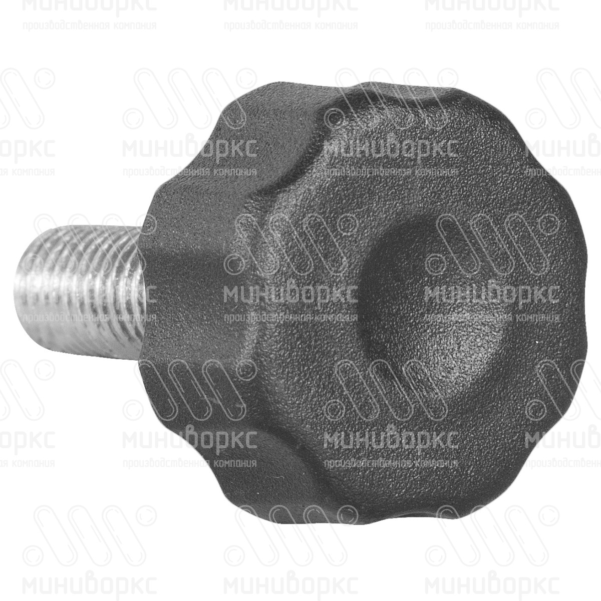 Фиксатор пластиковый с рукояткой m8x20 25 – Ф25М8-20ЧС | картинка 3