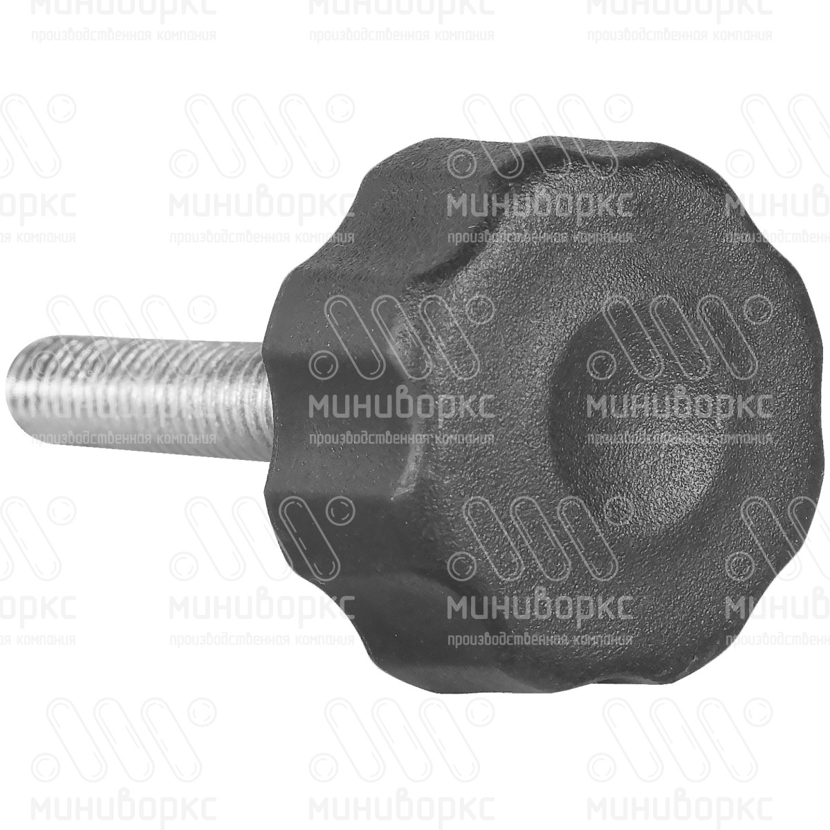 Фиксатор пластиковый с рукояткой m6x80 25 – Ф25М6-80ЧС | картинка 3
