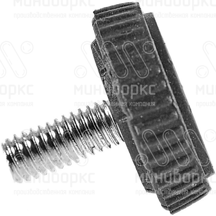 Опора резьбовая  m6x15 25 – 25М6-15ЧС | картинка 2