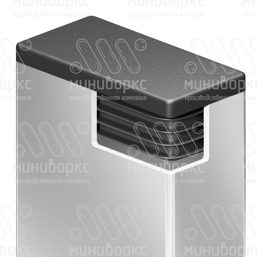 Заглушки для прямоугольной трубы 110x30 – ILR110x30 | картинка 4