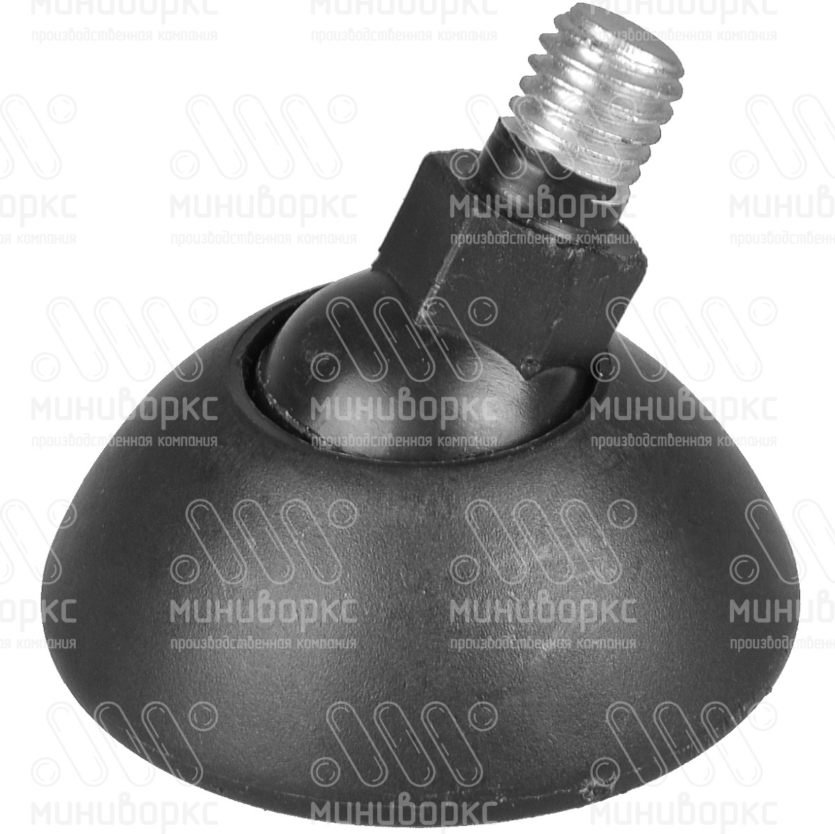 Опора резьбовая  m8x10 50 – 50М8-10ЧС | картинка 1