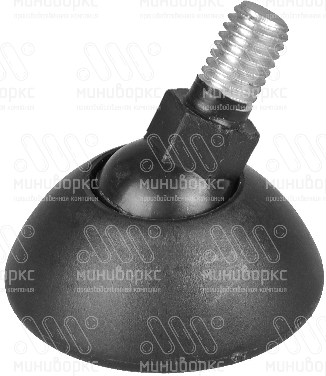 Опора резьбовая  m8x15 50 – 50М8-15ЧС | картинка 1