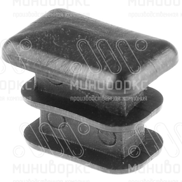 Заглушки для прямоугольной трубы 15x10 – 110413002N | картинка 1