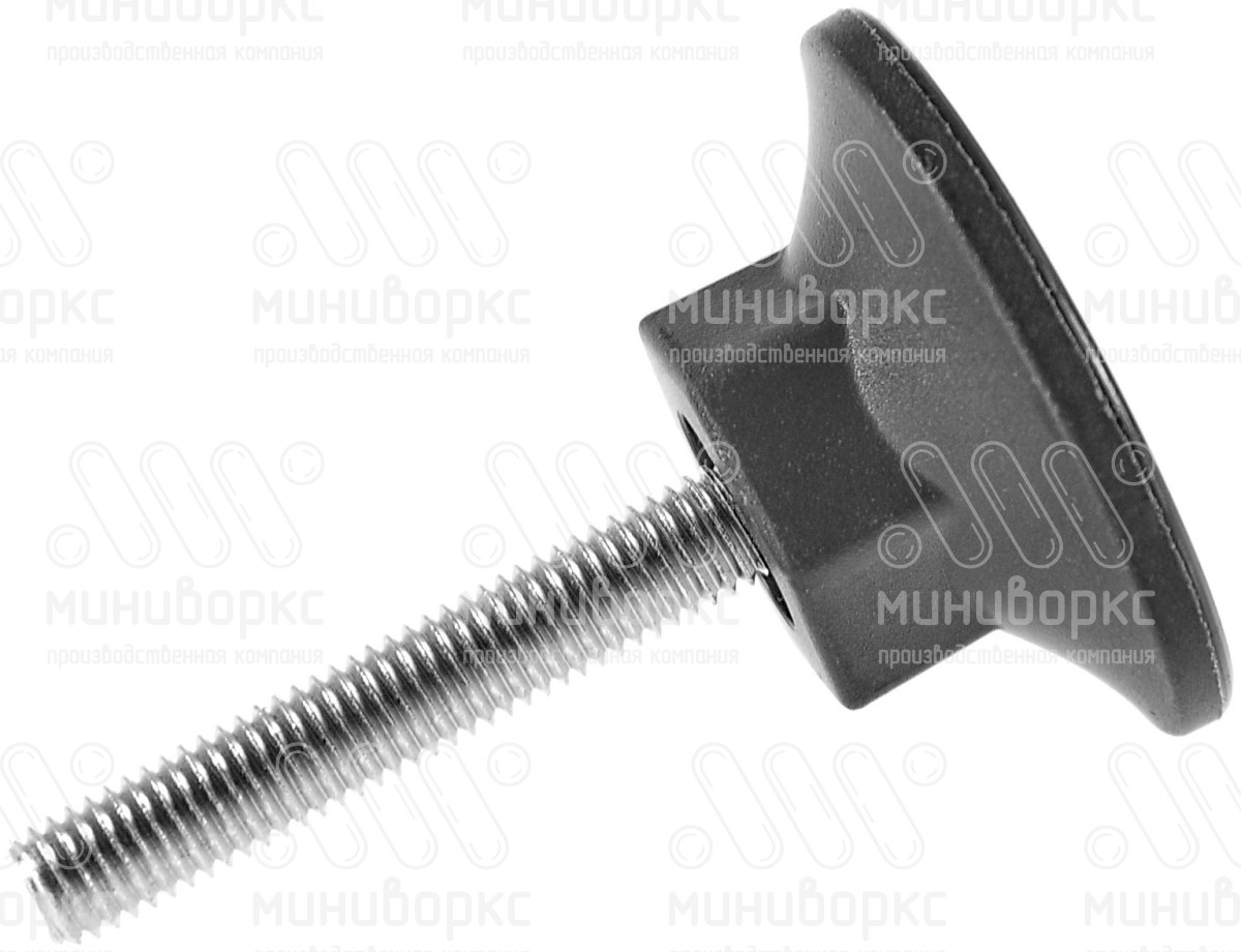 Опора резьбовая  m8x50 48 – 48М8-50ЧС | картинка 2