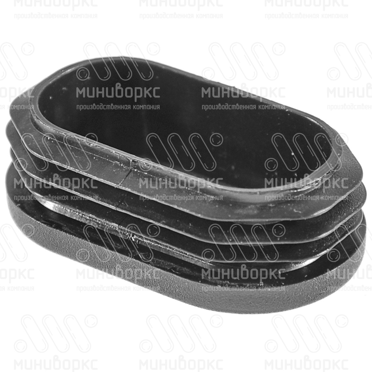 Заглушки для овальной труб 60x25 – ILO60X25 | картинка 3