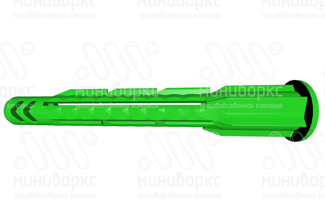 Пластиковые дюбеля – ДБ8-70ЗН | картинка 3